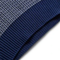 Fred Perry TWO COLOUR TEXTURE KNIT HENLEY -ADIDAS Store FREDPERRYTWOCOLOURTEXTUREKNITHENLEYFRENCHNAVYSK4800 5