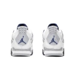 AIR JORDAN 4 RETRO GS -ADIDAS Store JordanAIRJORDAN4RETROWHITEMIDNIGHTNAVY LTSMOKEGREY5.5Y408452 140 3