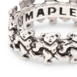 MAPLE X THE GRATEFUL DEAD (DEAD HEAD RING) 5 MAPLE X THE GRATEFUL DEAD (DEAD HEAD RING) -ADIDAS Store MapleMAPLEXTHEGRATEFULDEADDEADHEADRINGSILVER9257MPLCO DEAD RNG 3
