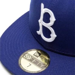 NEW ERA 59FIFTY BROOKLYN DODGERS (1955) LOGO HISTORY FITTED CAP -ADIDAS Store NewEraLOGOHISTORY595010159BROOKLYNDODGERS 1955 ROYALBLUE760244520 4