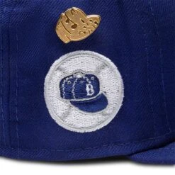 NEW ERA 59FIFTY BROOKLYN DODGERS (1955) LOGO HISTORY FITTED CAP -ADIDAS Store NewEraLOGOHISTORY595010159BROOKLYNDODGERS 1955 ROYALBLUE760244520 5