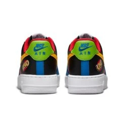 Nike X UNO AIR FORCE 1 '07 QS -ADIDAS Store NikexUnoAirForce1WHITEYELLOWZEST UNIVERSITYREDDC8887 100 3