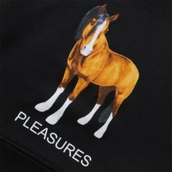 Pleasures DEATH HOODIE -ADIDAS Store pleasuresDEATHHOODIEBLACKSP22F049 3