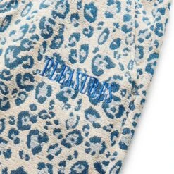 Pleasures ECLIPSE CHEETAH BEACH PANT -ADIDAS Store pleasuresECLIPSECHEETAHBEACHPANTCREAMBLUEP20W010 3