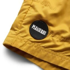 Pleasures REFRESH NYLON ACTIVE SHORT -ADIDAS Store pleasuresREFRESHNYLONACTIVESHORTMUSTARDP22SU021 3